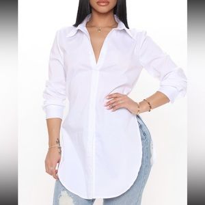 Tres Chic Poplin Shirt